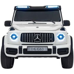 Masinuta electrica Ramiz Mercedes Benz G63 AMG XXL (White) Thumb