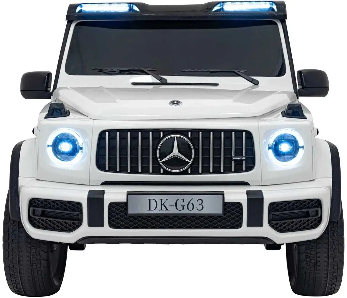 Masinuta electrica Ramiz Mercedes Benz G63 AMG XXL (White) - 21