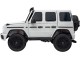 Masinuta electrica Ramiz Mercedes Benz G63 AMG XXL (White)