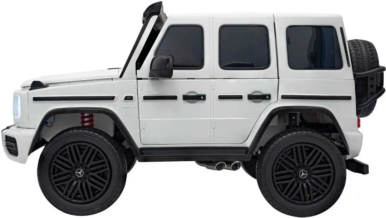 Masinuta electrica Ramiz Mercedes Benz G63 AMG XXL (White) - 20