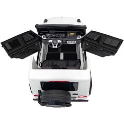 Masinuta electrica Ramiz Mercedes Benz G63 AMG XXL (White) Thumb