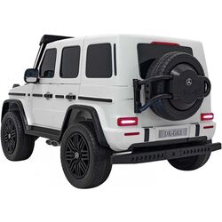 Masinuta electrica Ramiz Mercedes Benz G63 AMG XXL (White) Thumb