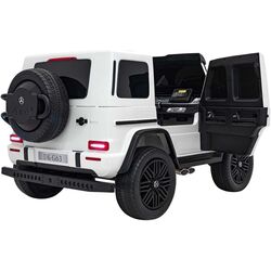Masinuta electrica Ramiz Mercedes Benz G63 AMG XXL (White) Thumb