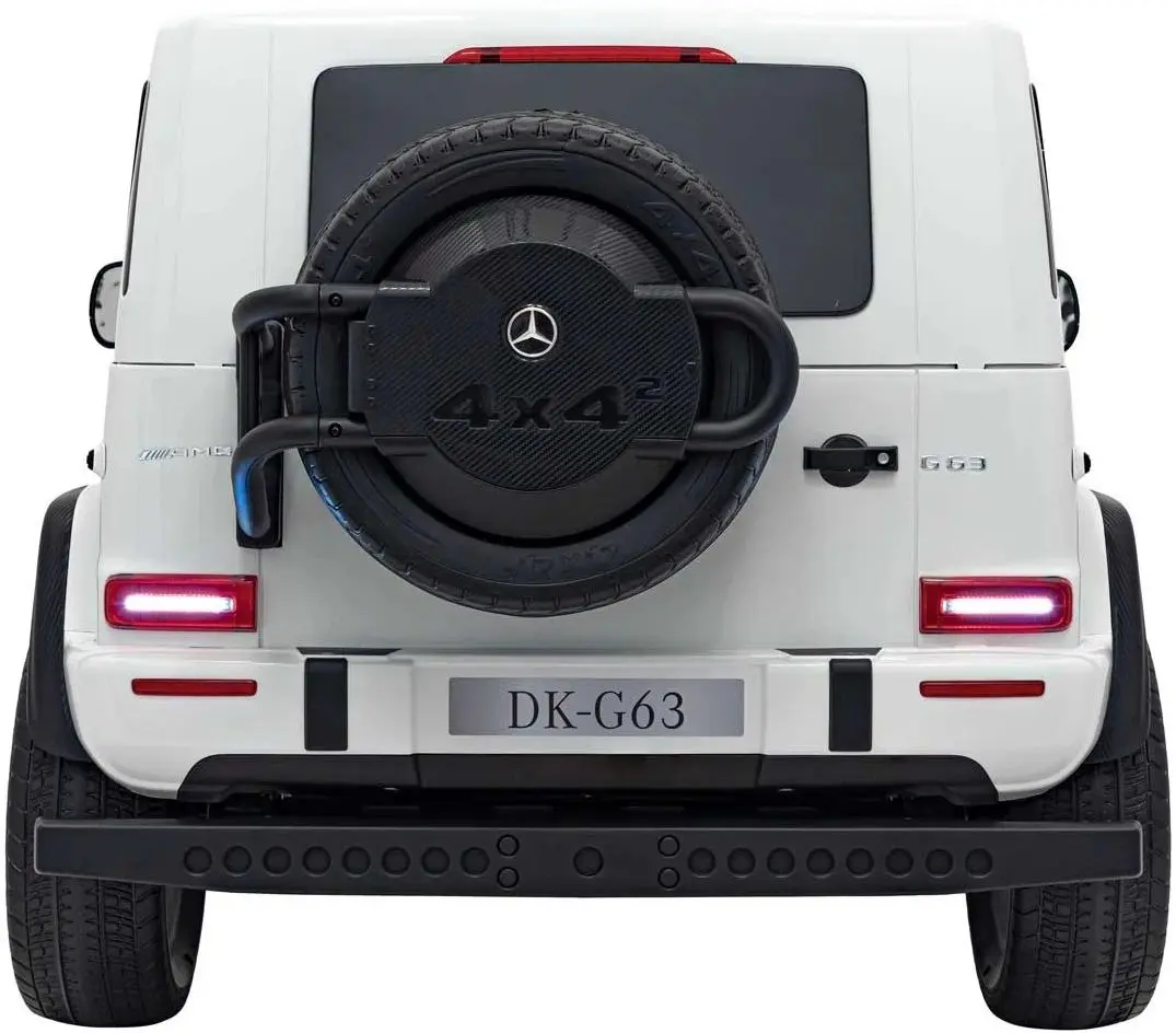 Masinuta electrica Ramiz Mercedes Benz G63 AMG XXL (White) - 16
