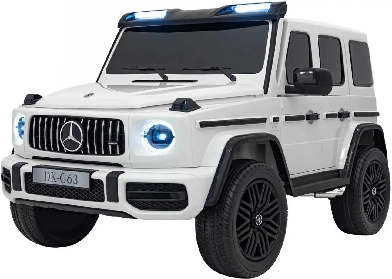 Masinuta electrica Ramiz Mercedes Benz G63 AMG XXL (White)