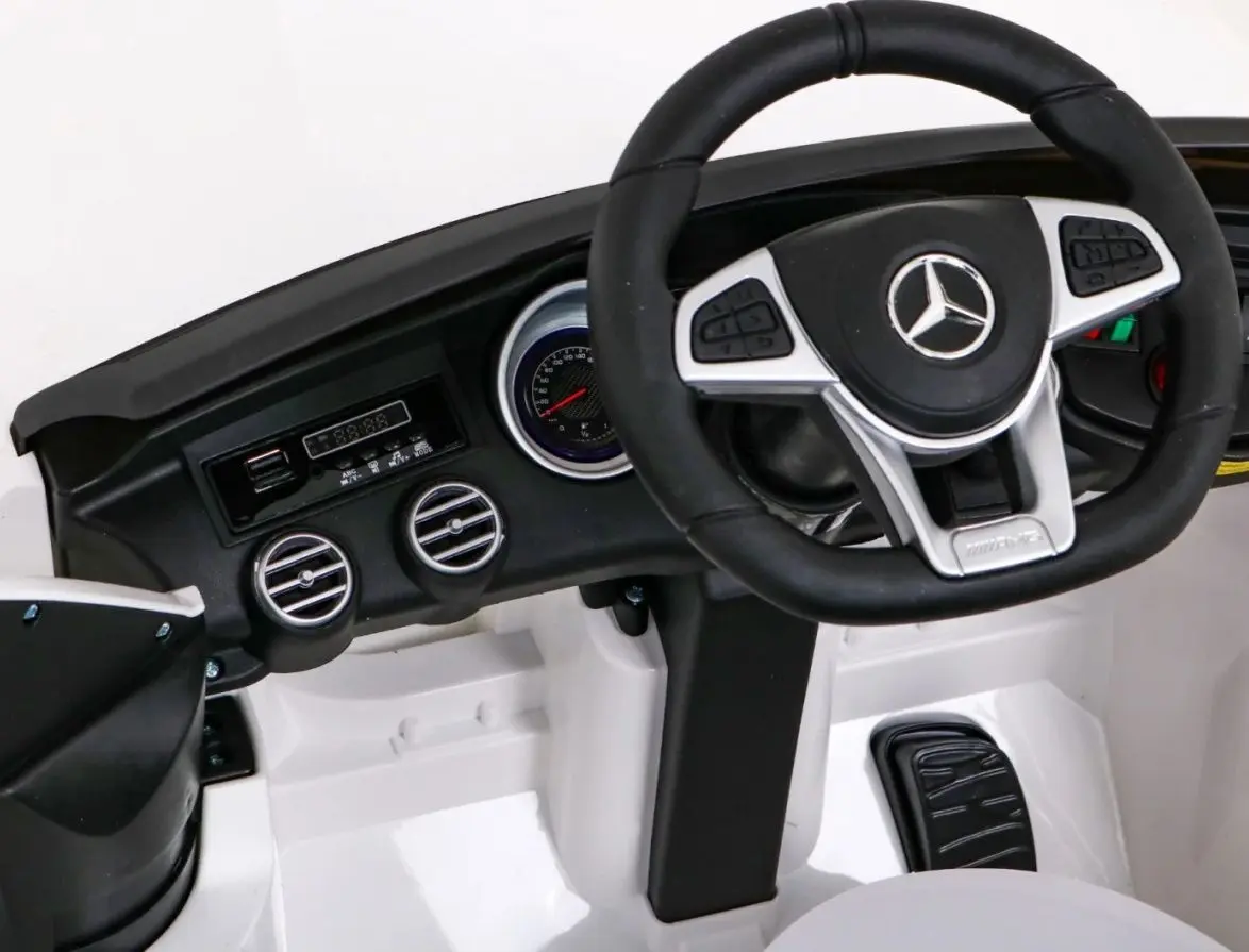 Электромобиль Ramiz Mercedes Benz GLC63S (White) - 8