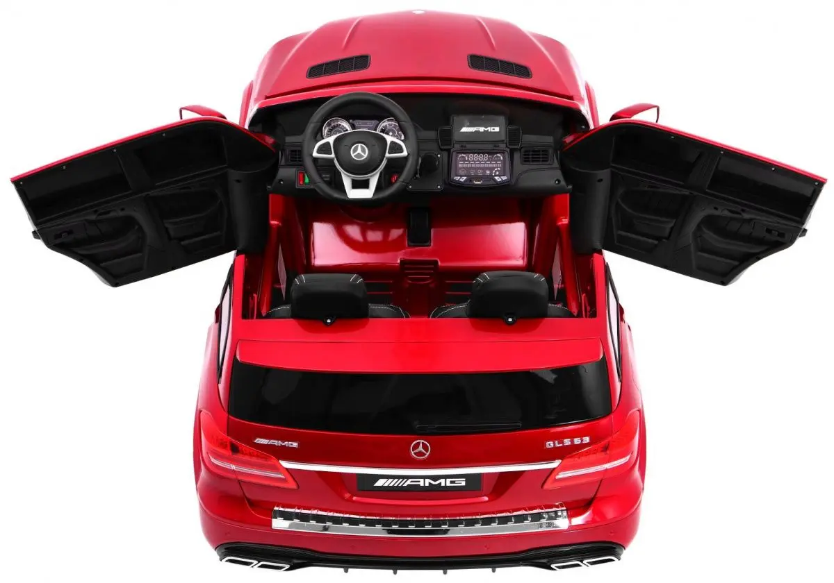 Masinuta electrica Ramiz Mercedes Benz GLS 63 AMG 4WD (Red) - 7