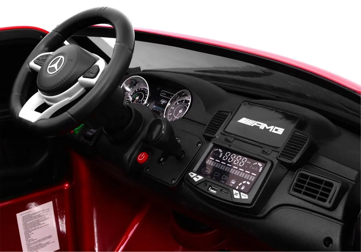 Masinuta electrica Ramiz Mercedes Benz GLS 63 AMG 4WD (Red) - 8
