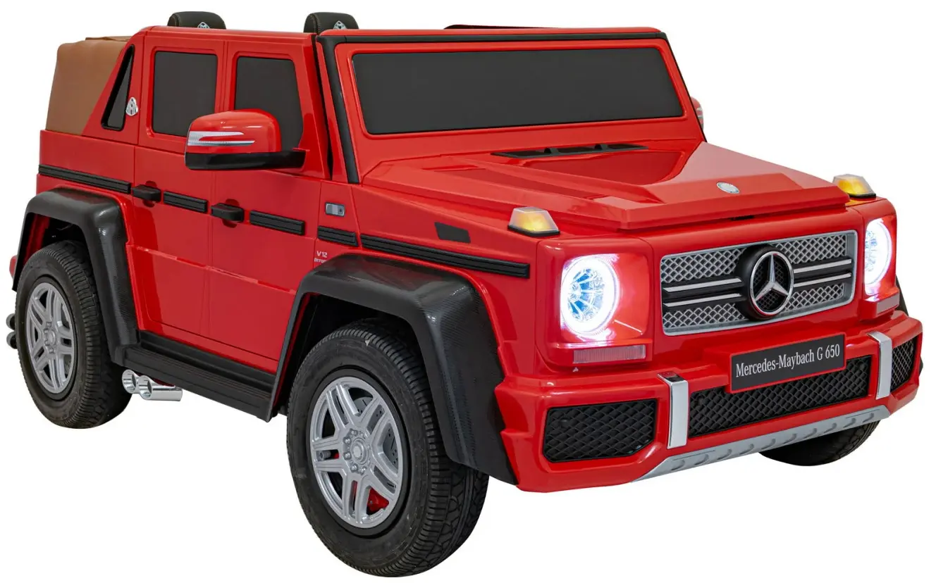 Masinuta electrica Ramiz Mercedes Benz Maybach G650 (Red)