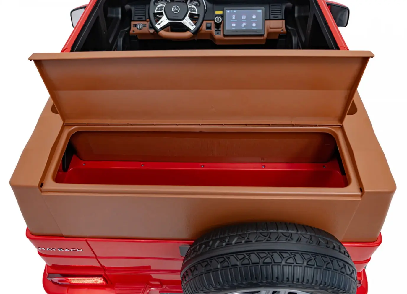 Электромобиль Ramiz Mercedes Benz Maybach G650 Strong (Red)