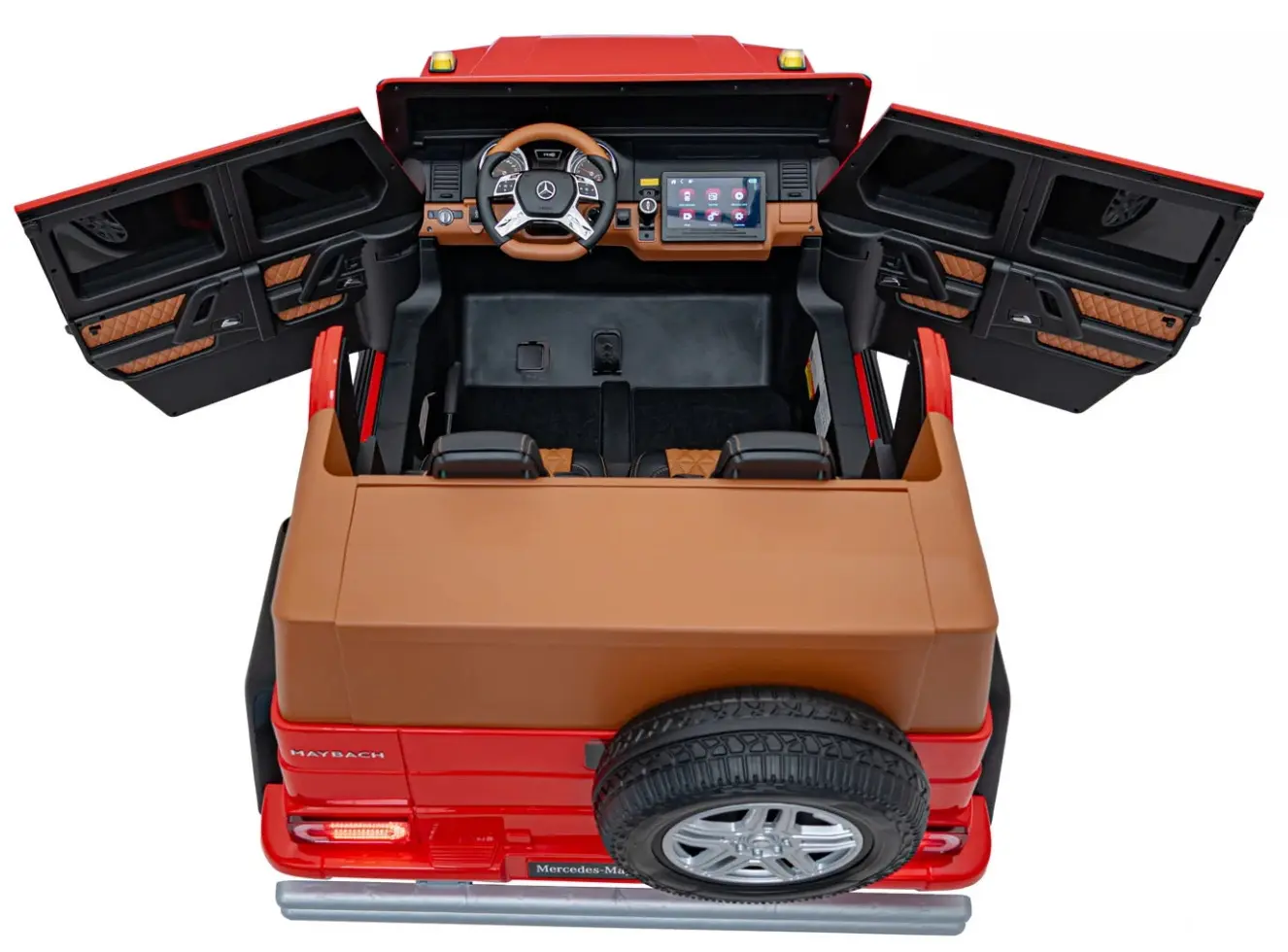 Электромобиль Ramiz Mercedes Benz Maybach G650 Strong (Red)