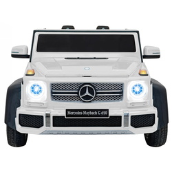 Masinuta electrica Ramiz Mercedes Benz Maybach G650 Strong (White) Thumb