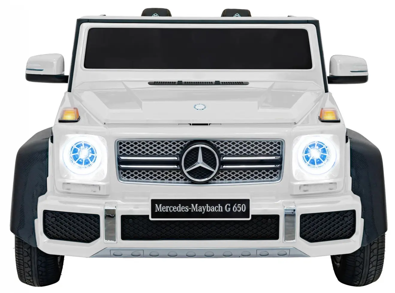 Masinuta electrica Ramiz Mercedes Benz Maybach G650 Strong (White)