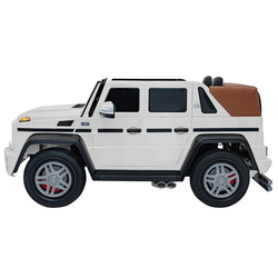 Masinuta electrica Ramiz Mercedes Benz Maybach G650 Strong (White) Thumb
