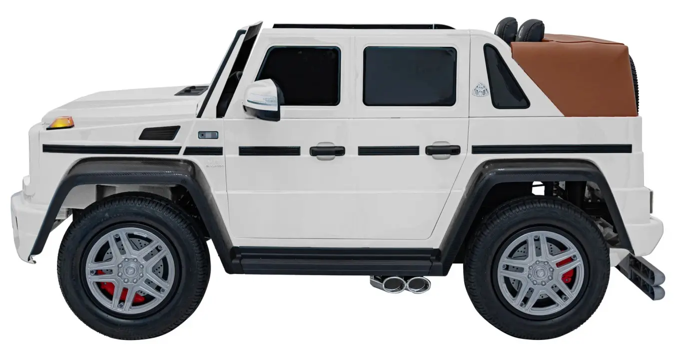 Masinuta electrica Ramiz Mercedes Benz Maybach G650 Strong (White)