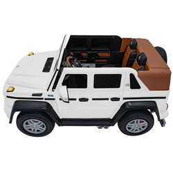 Masinuta electrica Ramiz Mercedes Benz Maybach G650 Strong (White) Thumb