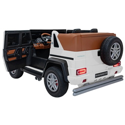 Masinuta electrica Ramiz Mercedes Benz Maybach G650 Strong (White) Thumb