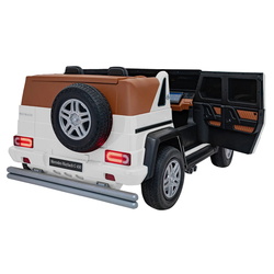 Masinuta electrica Ramiz Mercedes Benz Maybach G650 Strong (White) Thumb