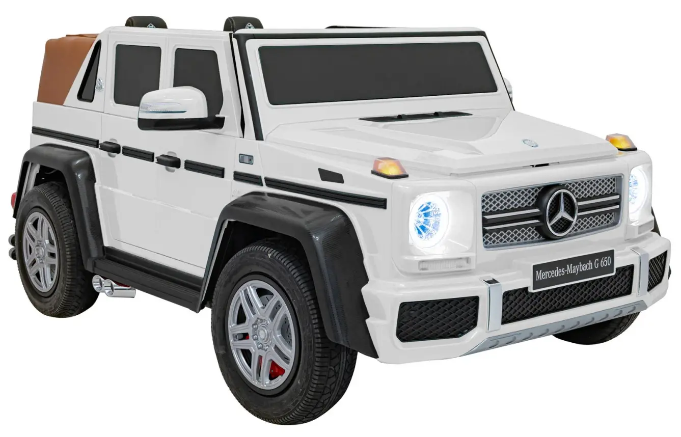 Masinuta electrica Ramiz Mercedes Benz Maybach G650 (White)