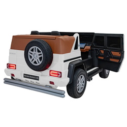 Masinuta electrica Ramiz Mercedes Benz Maybach G650 (White) Thumb