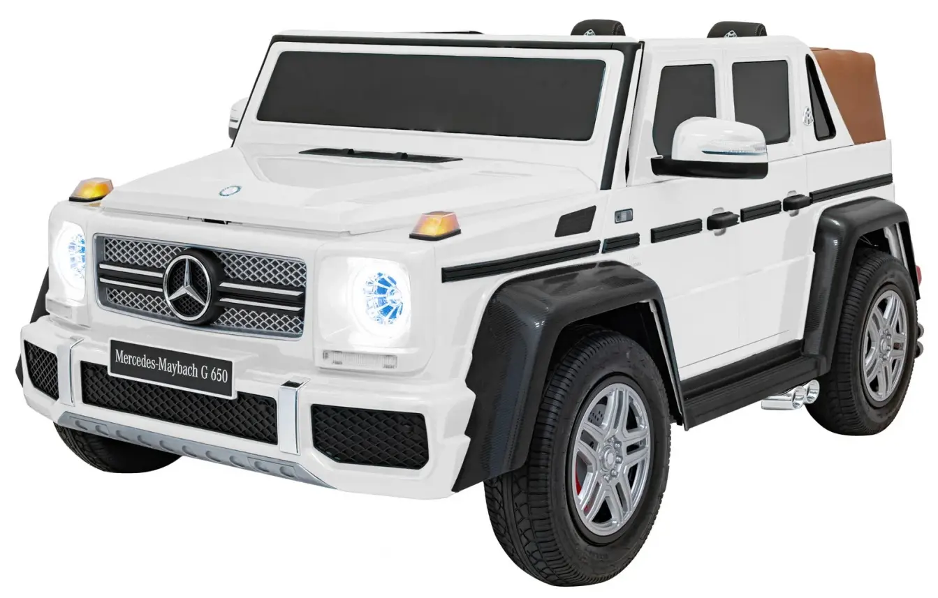 Masinuta electrica Ramiz Mercedes Benz Maybach G650 (White)