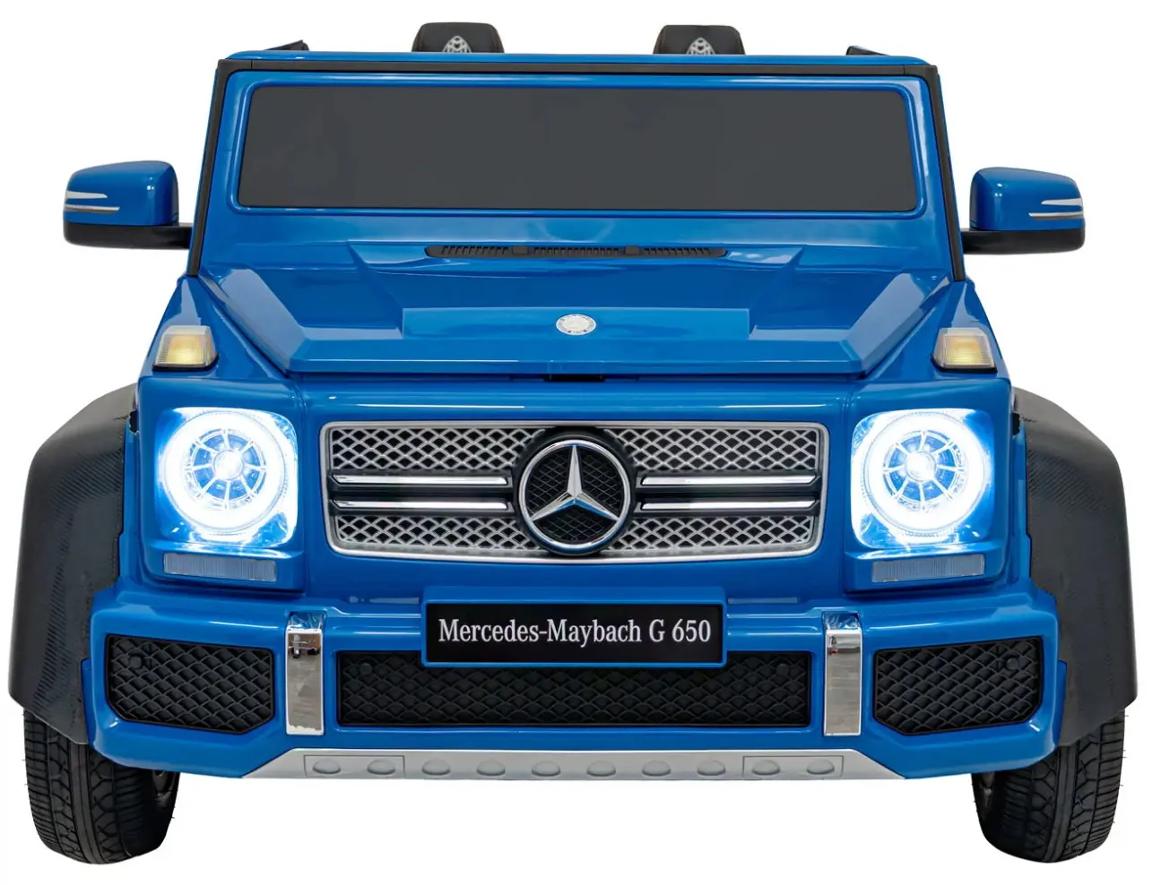 Электромобиль Ramiz Mercedes Benz Mayback G650 Strong (Blue)