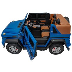 Электромобиль Ramiz Mercedes Benz Mayback G650 Strong (Blue) Thumb