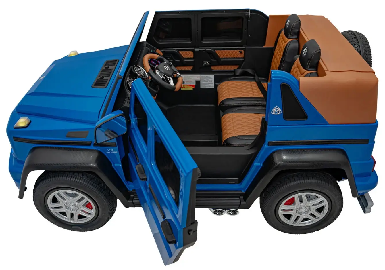 Электромобиль Ramiz Mercedes Benz Mayback G650 Strong (Blue)