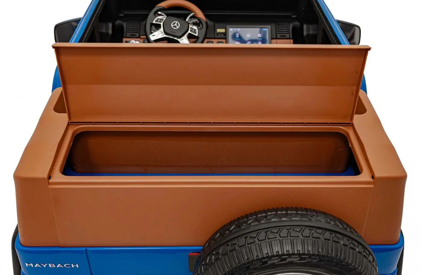 Электромобиль Ramiz Mercedes Benz Mayback G650 Strong (Blue)