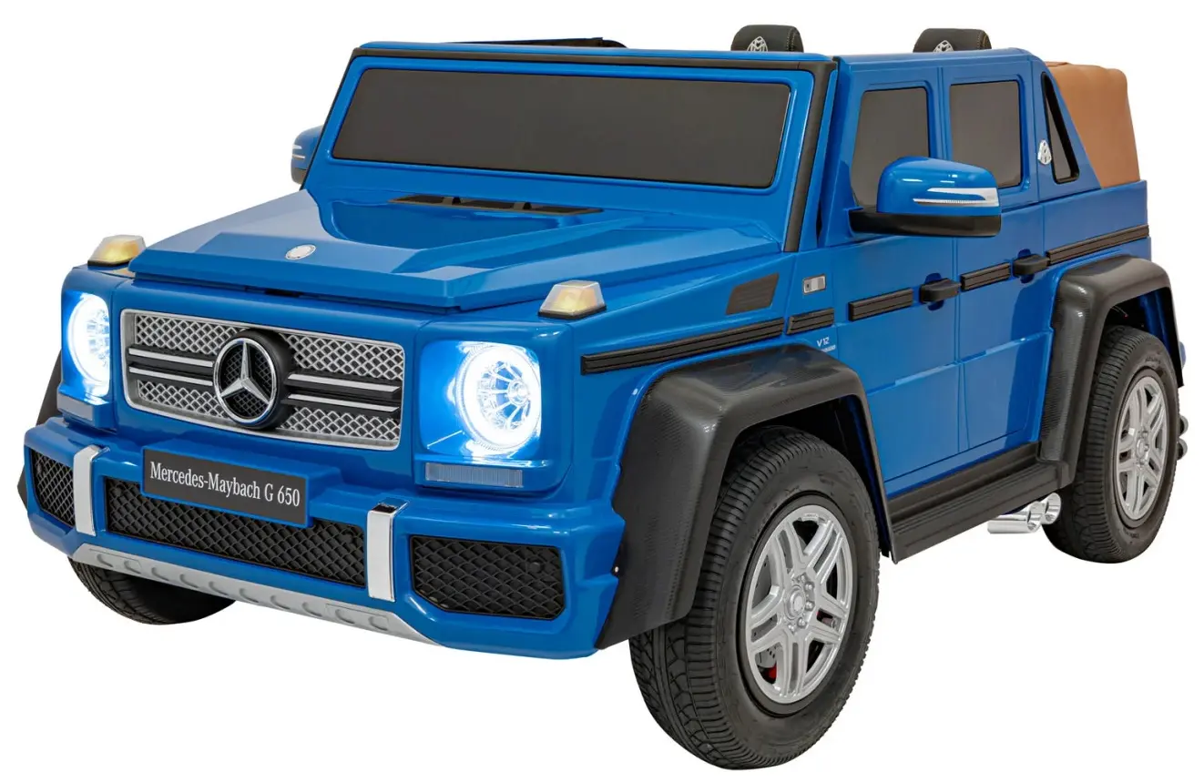 Электромобиль Ramiz Mercedes Benz Mayback G650 Strong (Blue)