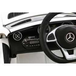 Masinuta electrică Ramiz Mercedes Benz SLC300 (White) Thumb