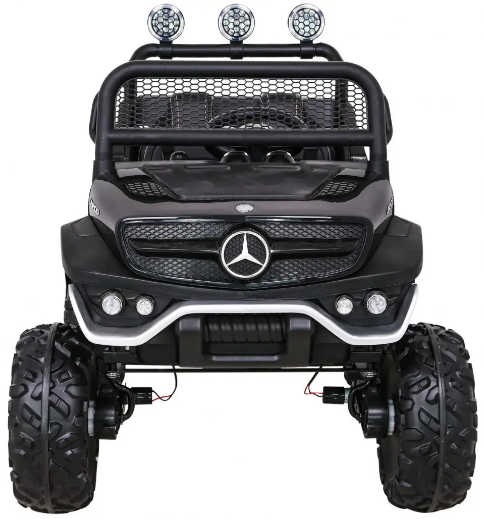 Masinuta electrică Ramiz Mercedes Benz Unimog (Black)