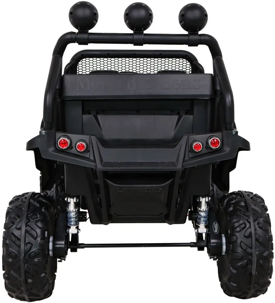 Masinuta electrică Ramiz Mercedes Benz Unimog (Black)
