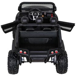 Masinuta electrică Ramiz Mercedes Benz Unimog (Black) Thumb