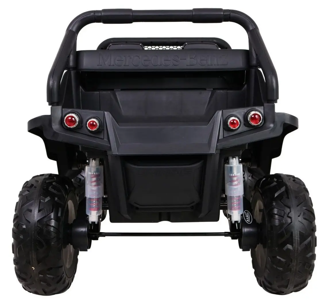 Masinuta electrica Ramiz Mercedes Benz Unimog (Moro/Black)
