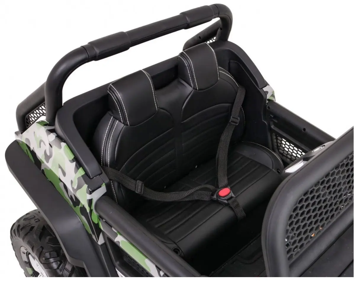 Masinuta electrica Ramiz Mercedes Benz Unimog (Moro/Black)