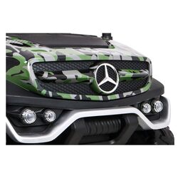 Masinuta electrica Ramiz Mercedes Benz Unimog (Moro/Black) Thumb