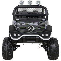 Masinuta electrică Ramiz Mercedes Benz Unimog Moro (Camo) Thumb