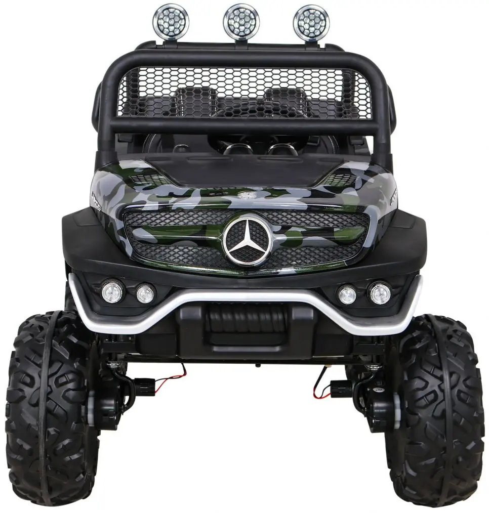 Masinuta electrică Ramiz Mercedes Benz Unimog Moro (Camo)