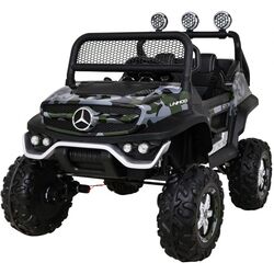 Masinuta electrică Ramiz Mercedes Benz Unimog Moro (Camo)