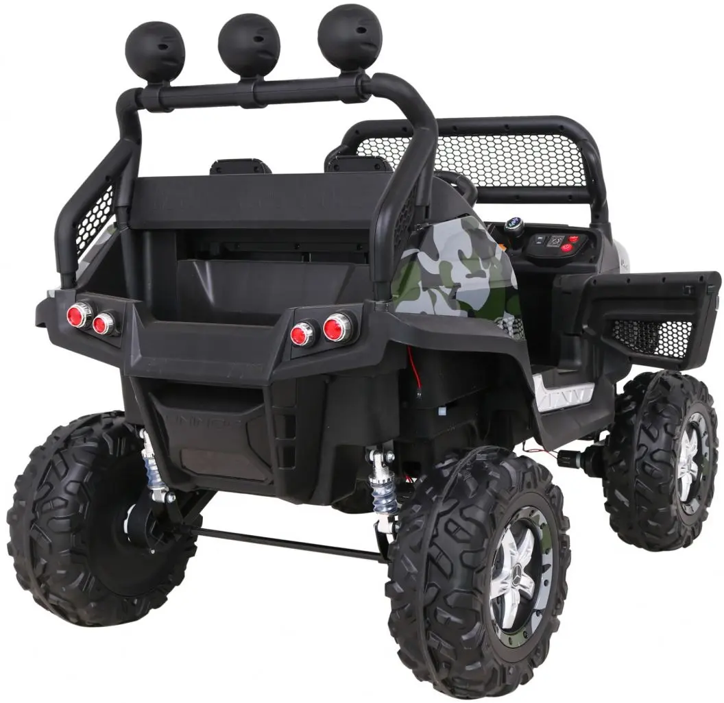 Masinuta electrică Ramiz Mercedes Benz Unimog Moro (Camo)