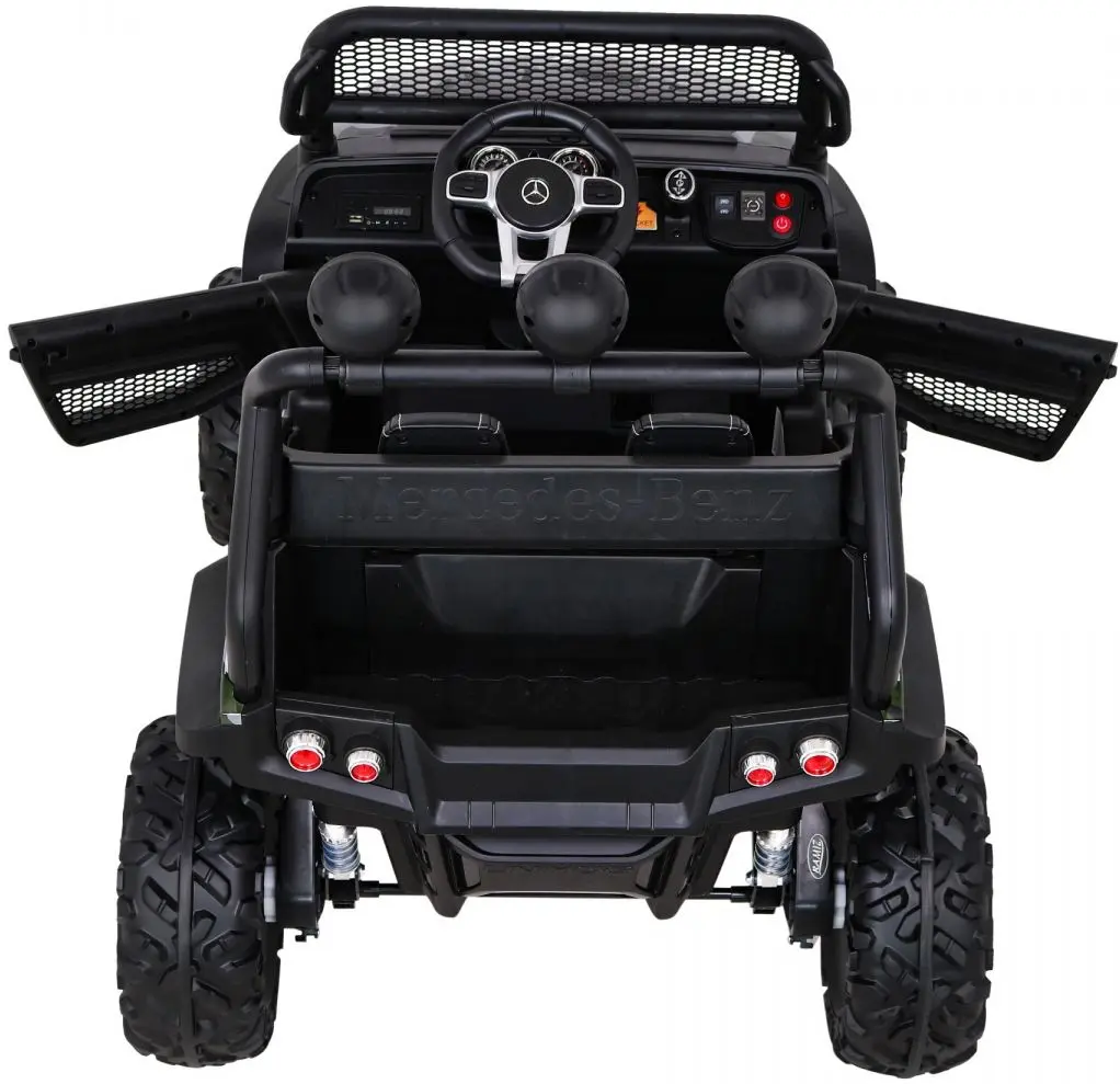 Masinuta electrică Ramiz Mercedes Benz Unimog Moro (Camo)