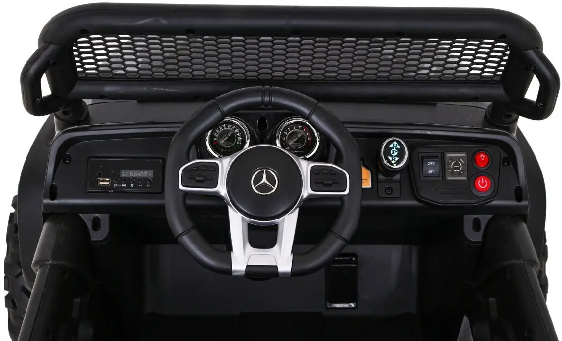 Masinuta electrică Ramiz Mercedes Benz Unimog Moro (Camo)