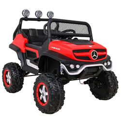 Masinuta electrica Ramiz Mercedes Benz Unimog (Red)