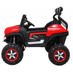 Masinuta electrica Ramiz Mercedes Benz Unimog (Red) Thumb