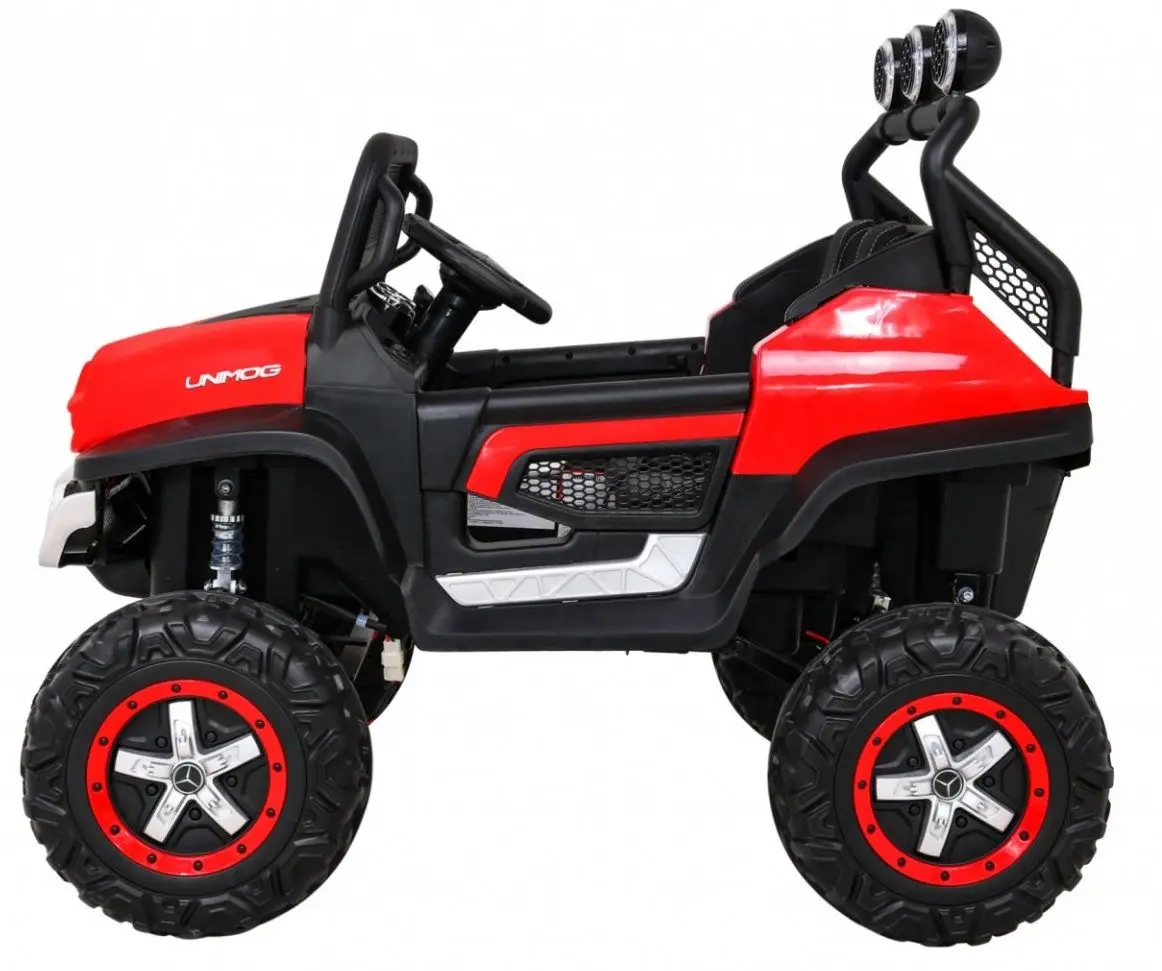 Masinuta electrica Ramiz Mercedes Benz Unimog (Red)