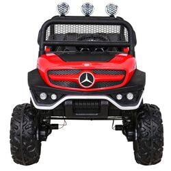Masinuta electrica Ramiz Mercedes Benz Unimog (Red) Thumb
