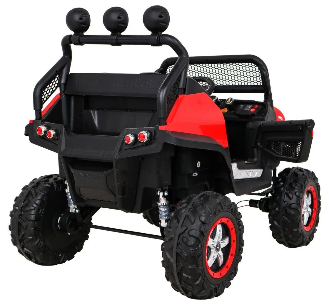 Masinuta electrica Ramiz Mercedes Benz Unimog (Red)