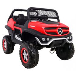 Masinuta electrica Ramiz Mercedes Benz Unimog (Red)