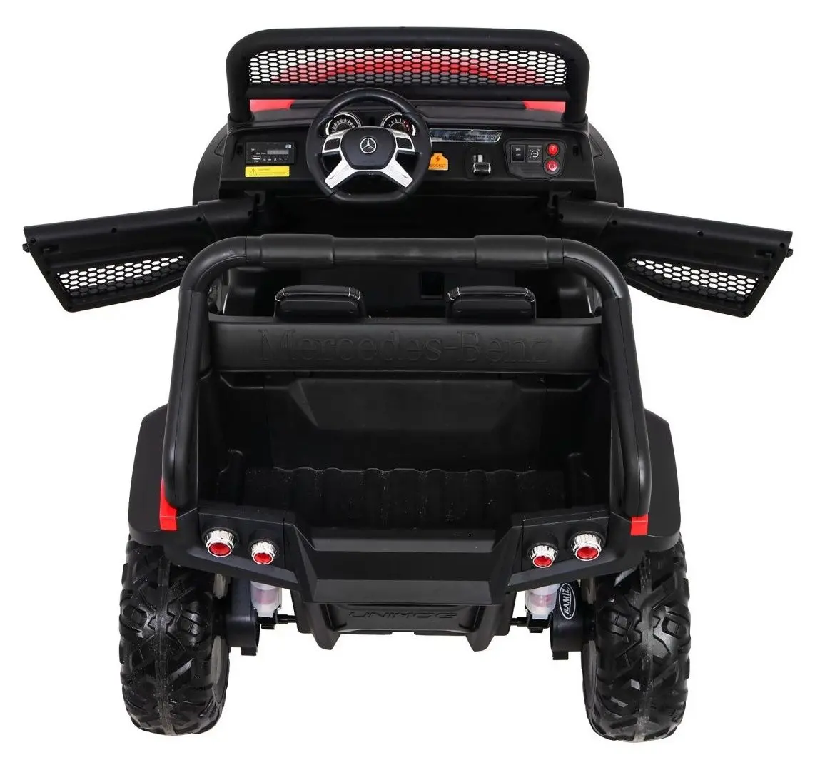 Masinuta electrica Ramiz Mercedes Benz Unimog (Red)